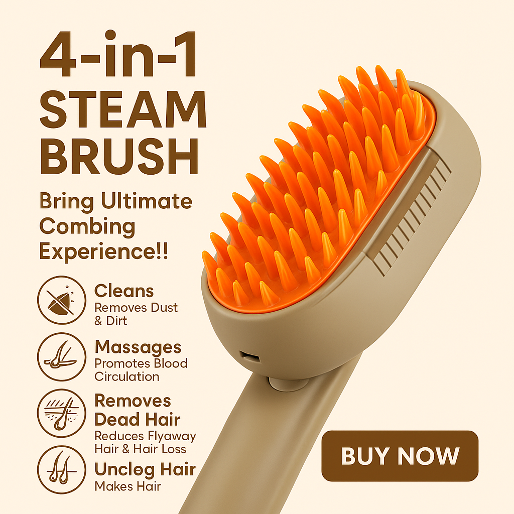 Steam Pet Brush